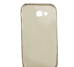 Силіконовий чохол Clear для Samsung A720 0,3мм gray