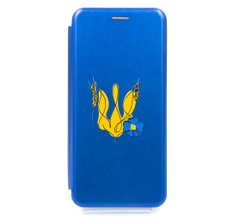 Чохол книжка Original шкіра MyPrint для Samsung A03 Core blue (Синій мак)