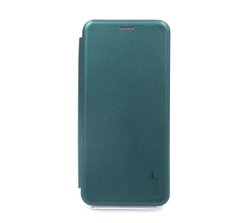 Чохол книжка Original шкіра для Samsung A02 dark green (4you)