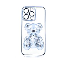 Силіконовий чохол Perfomance bear для iPhone 13 Pro sierra blue Full Camera
