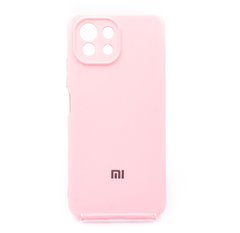 Силіконовый чохол Full Cover для Xiaomi Mi 11 Lite pink my color
