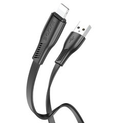 USB кабель Borofone BX85 Lightning 2.4A/1m black
