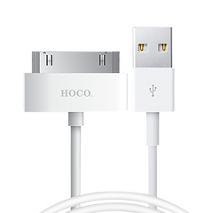 USB кабель HOCO X1 IPhone 4 30pin 2,1A/1m White