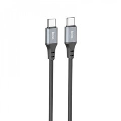 USB кабель Hoco X86 Spear Silicone Type-C to Type-C 60W 1m black