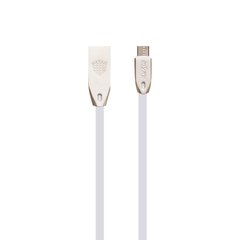 USB кабель Inkax CK-62 micro 2.1A 1m white