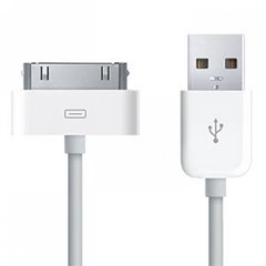 USB кабель Walker C115 iPhone 4 white тех,уп,