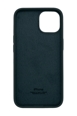 Силиконовый чехол Full Cover для iPhone 15 cosmos blue