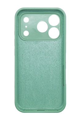 Силіконовий чохол Full Cover для iPhone 17 Pro spearmint (grass) Full Camera