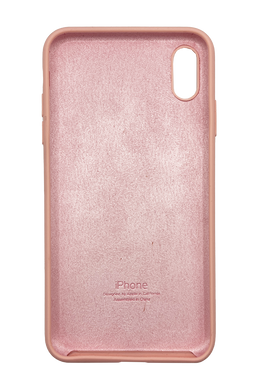 Силіконовий чохол Full Cover для iPhone X/XS flamingo