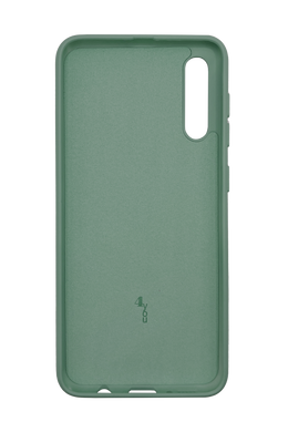 Силиконовый чехол Full Cover для Samsung A50/A50S/A30S dark green без logo №17
