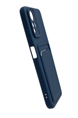 Силиконовый чехол WAVE Colorful Pocket для Xiaomi Redmi Note 12S ocean blue Full Camera