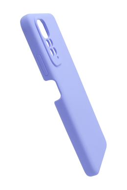 Силіконовий чохол WAVE Full Cover для Xiaomi Redmi Note 11 4G/Note 11S lilac Full Camera