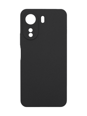 Силіконовий чохол Full Cover для Xiaomi Redmi 13C/Poco C65 black (AAA) Full Camera без logo