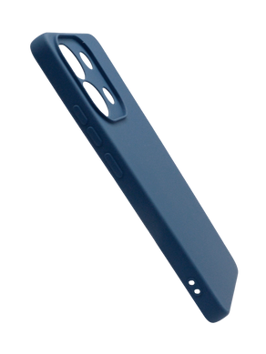 Силиконовый чехол Full Soft для Xiaomi Redmi Note 13 4G dark blue Full Camera