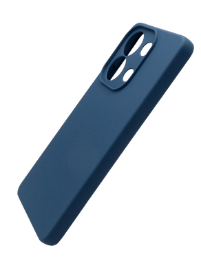 Силиконовый чехол Full Soft для Xiaomi Redmi Note 13 4G dark blue Full Camera