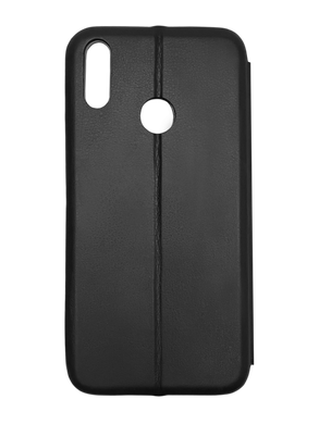 Чехол книжка Original кожа для Huawei Y7 2019 black