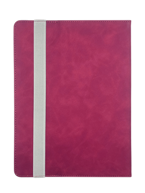 Чехол-книжка на планшет универсальная 9-10 "Волна" raspberry