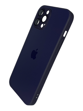 Чохол TPU+Glass sapphire matte case для iPhone 12 Pro Max deep purple