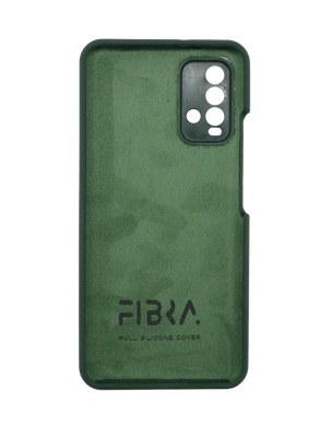 Силіконовий чохол Fibra для Xiaomi Redmi 9T/Poco M3 khaki Full Camera