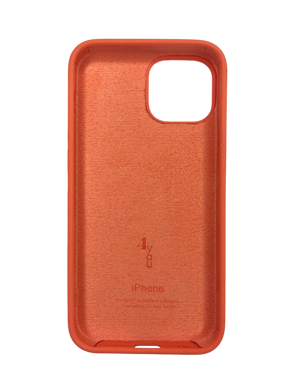 Силіконовий чохол Full Cover для iPhone 14 apricot (persimmon)