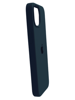 Силиконовый чехол Full Cover для iPhone 15 cosmos blue