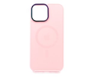 Чохол TPU+Glass Sapphire Mag Evo case для iPhone 14 sand pink