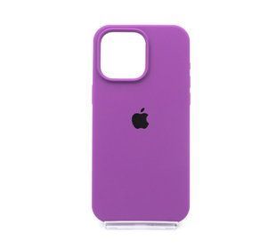 Силиконовый чехол Full Cover для iPhone 15 Pro Max purple