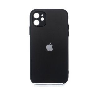 TPU+Glass чехол Matte Candy для Apple iPhone 11 Full Сamera black