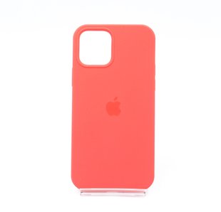 Силіконовий чохол Full Cover для iPhone 12/12 Pro carmine