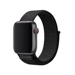 Ремешок Nylon для Apple watch 42mm/44mm/45mm/49mm black