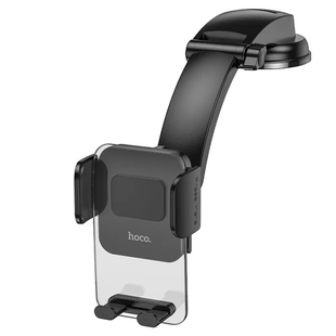 Автотримач Hoco CA118 Delicate press type center console car holder Space Black