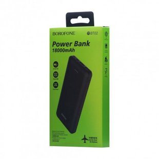 Power Bank Borofone DBT02 18000 mAh black