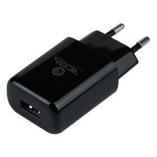 Сетевое зарядное устройство Ridea RW-11211 Element Type-C 2.1A black