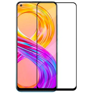 Защитное 2.5D стекло Glass Full Glue для Xiaomi Mi 11 Lite f/s 0.3mm black