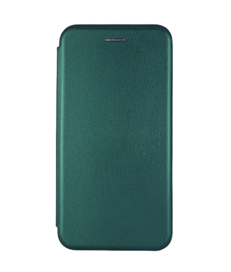 Чехол книжка Original кожа для Xiaomi Redmi 10C dark green