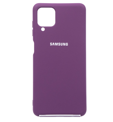 Силіконовий чохол Full Cover для Samsung A12 grape