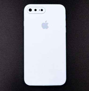 Силіконовий чохол Full Cover Square для iPhone 7+/8+ mist blue Full Camera