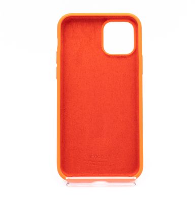Силіконовий чохол Full Cover для iPhone 11 Pro electric orange