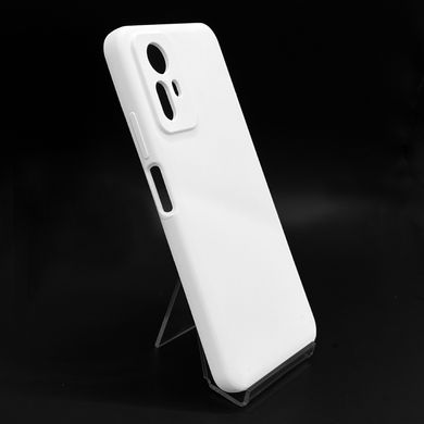 Силіконовий чохол WAVE Full Cover для Xiaomi Redmi Note 12S white Full Camera