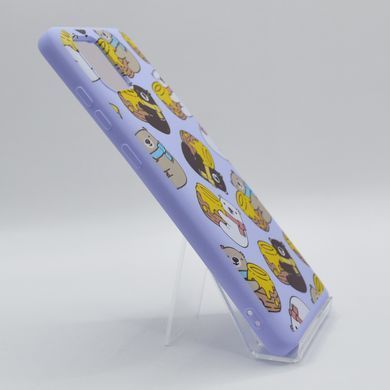 Силиконовый чехол WAVE Fancy для Samsung Note 10 Lite bears with a barrel of honey/light purple