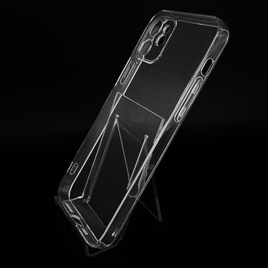 Силіконовий чохол WAVE Crystal для iPhone 12 transparent Full Camera