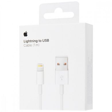 USB кабель Lightning Original 1m (BarCode: MQUE2ZM/A) A1856 Box
