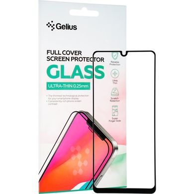 Защитное стекло Gelius Full cover Ultra Thin для Samsung A32/M32 black 0.25mm