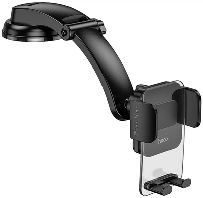 Автодержатель Hoco CA118 Delicate press type center console car holder Space Black