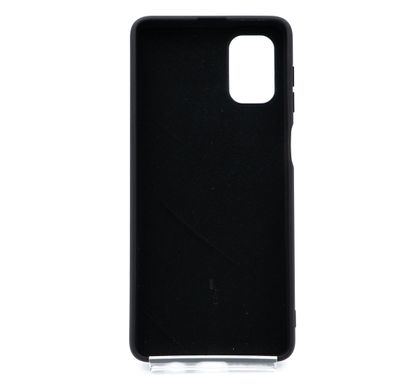 Силиконовый чехол Full Cover для Samsung M51 black без logo