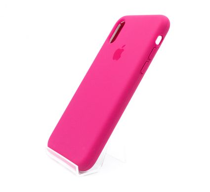 Силіконовий чохол Full Cover для iPhone X/XS raspberry