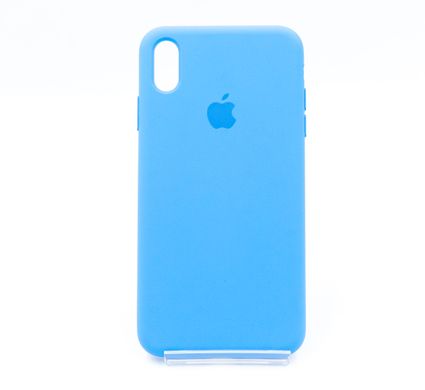 Силіконовий чохол Full Cover Square для iPhone XS Max surf blue
