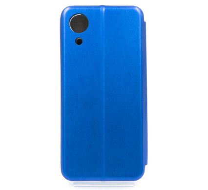 Чохол книжка Original шкіра MyPrint для Samsung A03 Core blue (Синій мак)