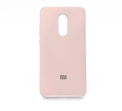 Силиконовый чехол Full Cover для Xiaomi Redmi Note 4X pink sand My color