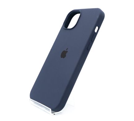 Силіконовий чохол Full Cover для iPhone 15 Plus midnight blue